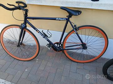 Bici Single Speed / Fixed Gear – Nero e Arancio