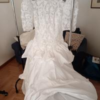 Vestito da sposa anni 80