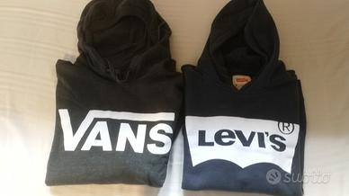 Felpe Vans e Levi's originali