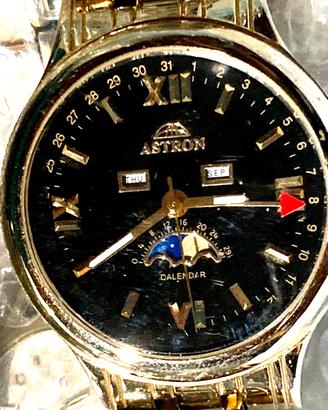 Orologio ASTRON Blue Star placato oro