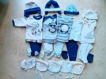 set neonato 1/3 mesi "ellepi - Disney - Carter's"