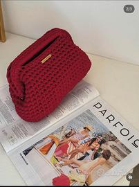 borsa crochet fatte a mano