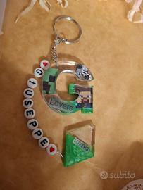 Portachiavi Personalizzabile com la tua iniziale 