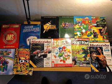 Nintendo 64 riviste vecchie e guide