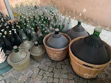 damigiane di vino