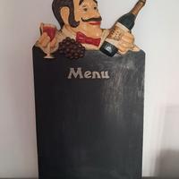 Lavagna da cucina / ristorante – stile bistrot