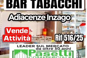 BAR TABACCHI, adiacente ad Inzago