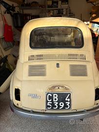 FIAT 500L EPOCA DA RESTAURARE
