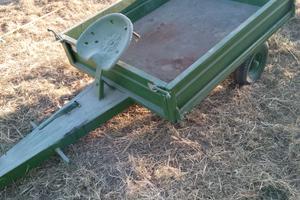 rimorchio per motocoltivatore/motozappa