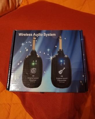 wireless audio system per chitarra elettrica 