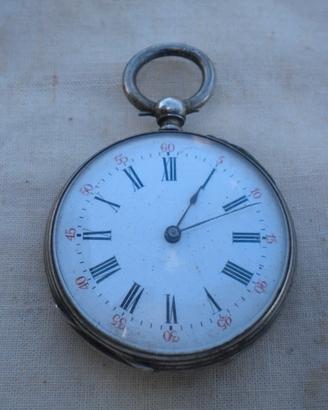 OROLOGIO DA TASCA A CILINDRO FINE '800