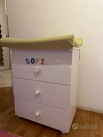 Fasciatoio cassettiera Giordani