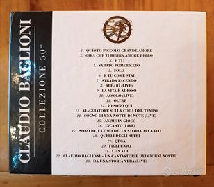Claudio Baglioni collezione 50 cofanetto 