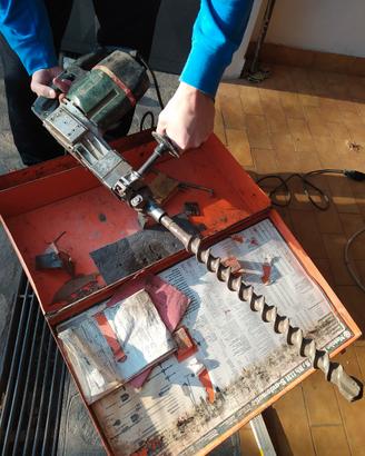 martello demolitore trapano METABO BH1130 11 punte