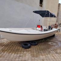 BARCA 6 MT CON MOTORE 25 CV TOHATSU