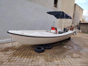 BARCA 6 MT CON MOTORE 25 CV TOHATSU