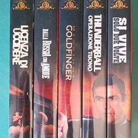 Primi 5 film di 007 (James Bond) formato VHS