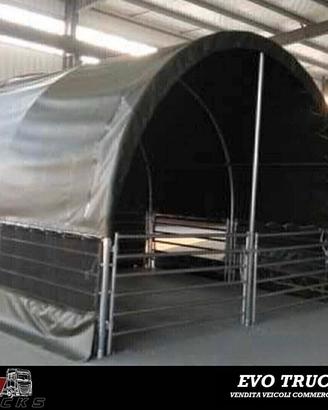 STALLA CAVALLI - CAPANNONE FIENO - STRUTTURA AGRIC