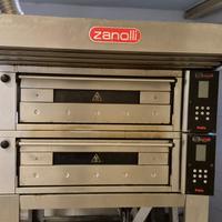 Forno elettrico zanolli 2 camere + cappa aspirante