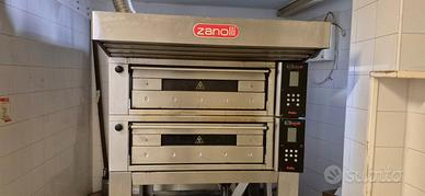Forno elettrico zanolli 2 camere + cappa aspirante