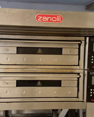 Forno elettrico zanolli 2 camere + cappa aspirante