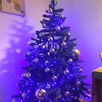 Albero di Natale - luci - palline - puntale