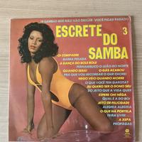 Disco in vinile escrete do samba volume 3