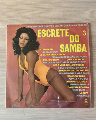Disco in vinile escrete do samba volume 3