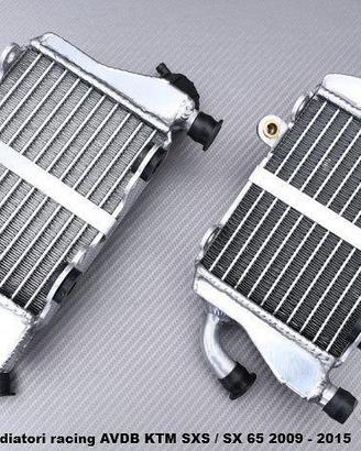 Radiatori racing AVDB KTM SXS / SX 65 2009 - 2015