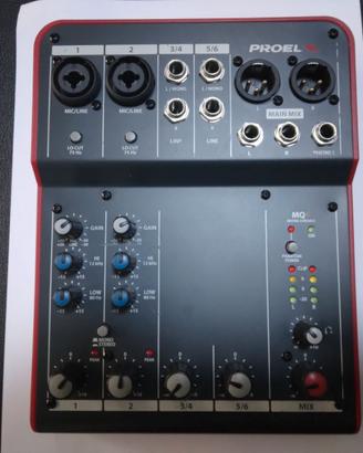 mixer proel MQ6