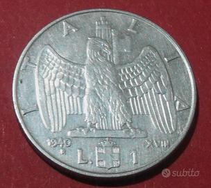 1 LIRA 1940