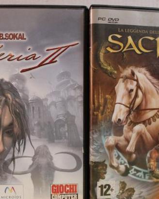 Giochi per pc syberian 2 e sacred