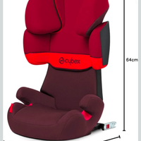 Cybex Silver, Seggiolino Auto Solution X-Fix, Grup