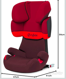 Cybex Silver, Seggiolino Auto Solution X-Fix, Grup