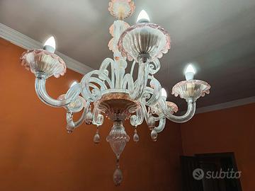 lampadario di murano