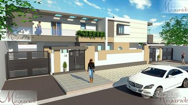 Villa incantevole extralusso in costruzione Parete