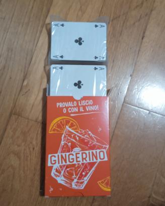 Mazzo di carte GINGERINO