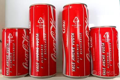 Lattine Coca Cola ALLUMINIO, RICICLABILE (#18)