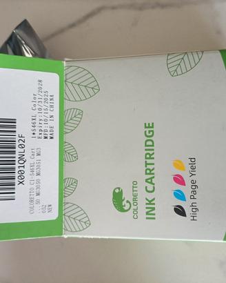 Cartucce Canon 545xl e 546 non originali
