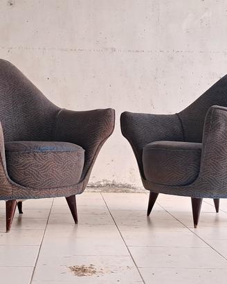 coppia poltrone vintage anni 60