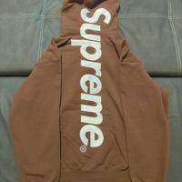 Supreme felpa satin logo FW24 Nuova M