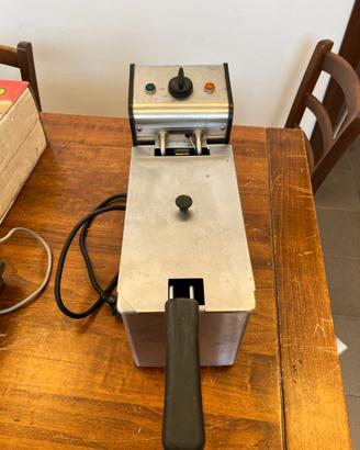Friggitrice elettrica 4L professionale