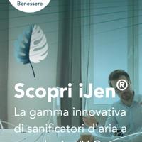 Sanificatore di ambienti + generatore Ozono