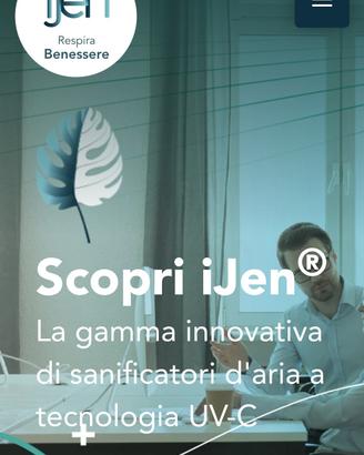 Sanificatore di ambienti + generatore Ozono