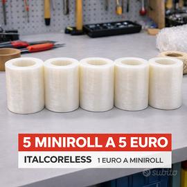 mini roll senza mandrino 5pz 5€ i piu' economici
