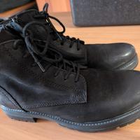 Stivaletti Tata in pelle scamosciata nera