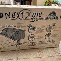 Next 2 me chicco blu+ set lenzuole