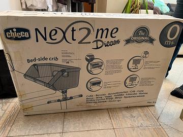 Next 2 me chicco blu+ set lenzuole