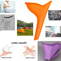 N° 3 pezzi ORINATOI AD IMBUTO PORTATILE x DONNA