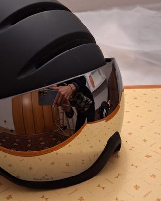 Casco Brico con mascherina